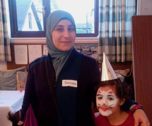 Sanaa Mohammad, who arrived in Scotland 11 months ago, is expected to take part in the Easterhouse workshop