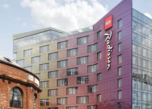 The UKs first Radisson RED hotel, Finnieston, Glasgow