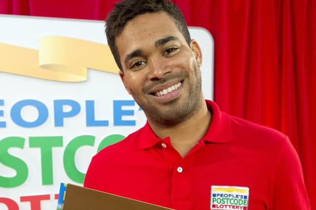 People's Postcode Lottery ambasssador Danyl Johnson