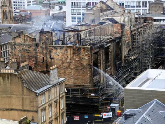 After another devastating fire, there is debate as to whether Glasgow's School of Art building will be rebuilt or demolished (Photo: Shutterstock)