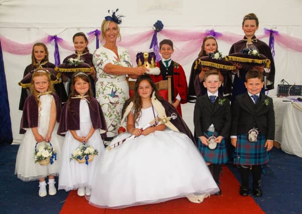 Abi Nicol was crowned Queen of the Kincardine Children's Day Gala