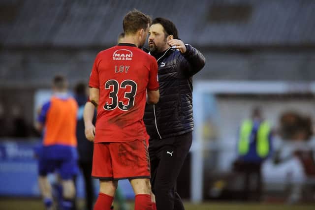 Rory Loy and Paul Hartley.