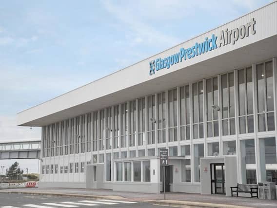 Ryanair is Prestwick's sole passenger airline