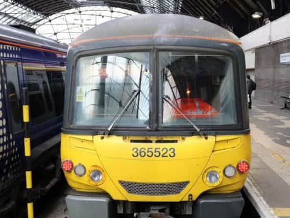 Ten "Happy Trains" will run on the main Edinburgh-Glasgow line. Picture: ScotRail Alliance