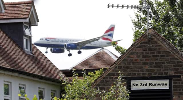 The third runway is controversial. Picture: AFP/Getty Images