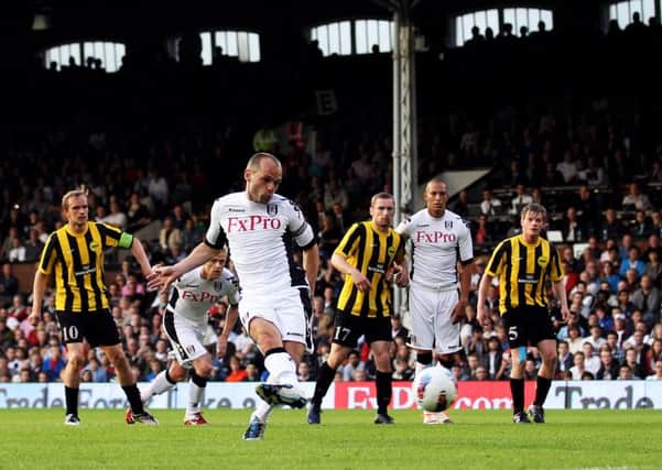 Runavik held Fulham to a 0-0 draw in the Faroes in the summer of 2011 but lost the return leg 3-0 at Craven Cottage. Picture: Getty Images