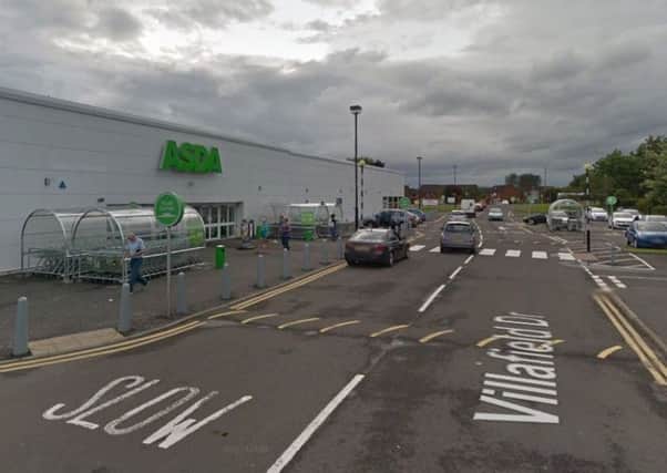 The driver of the van stopped at the Asda on Kirkintilloch Road near Bishopbriggs. Picture: Google Maps