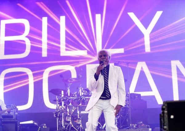 Billy Ocean at Let's Rock Scotland 2018, at Dalkeith Country Park. Photo by Shotbyagun Photography.