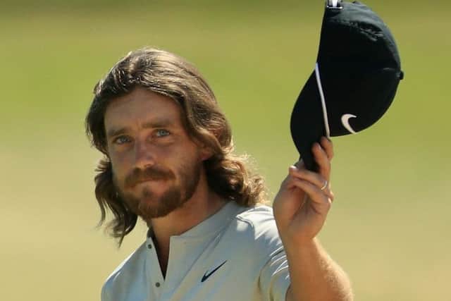 Tommy Fleetwood after his final round at the US Open at Shinnecock Hills. Picture: Mike Ehrmann/Getty Images