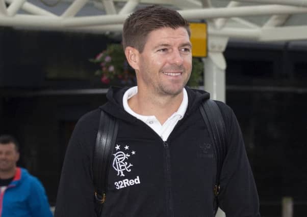 Rangers manager Steven Gerrard's first competitive match will be a Europa League qualifier. Picture: Bill Murray/SNS