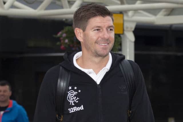Rangers manager Steven Gerrard's first competitive match will be a Europa League qualifier. Picture: Bill Murray/SNS