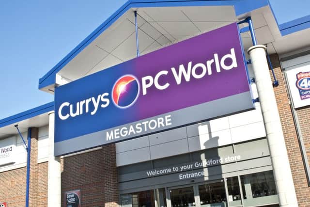 The group behind Currys and PC World is undergoing a restructuring. Picture: Dixons Carphone Group