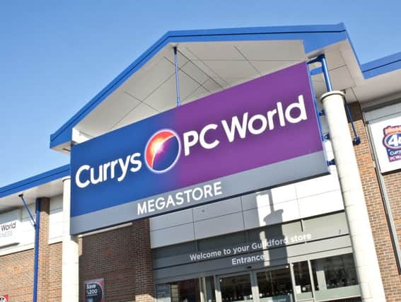 The group behind Currys and PC World is undergoing a restructuring. Picture: Dixons Carphone Group