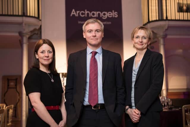 Sarah Hardy, chief investment officer; David Ovens, chief operating officer; Niki McKenzie, investment director. Picture: Graeme Hunter