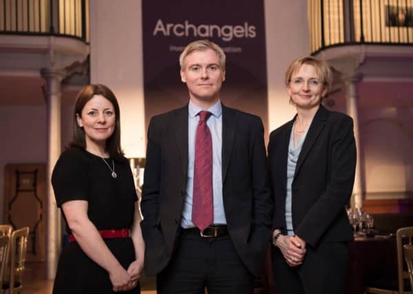Sarah Hardy, chief investment officer; David Ovens, chief operating officer; Niki McKenzie, investment director. Picture: Graeme Hunter