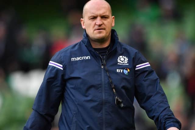 Gregor Townsend has no concerns about fielding Fraser Brown at openside instead of his normal position of hooker. Picture: SNS Group