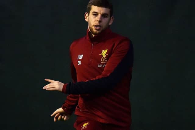 Jon Flanagan, formerly of Liverpool, has signed a two-year deal with Rangers. Picture: Andrew Powell/Liverpool FC via Getty Images
