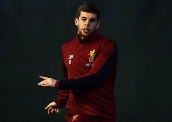 Jon Flanagan, formerly of Liverpool, has signed a two-year deal with Rangers. Picture: Andrew Powell/Liverpool FC via Getty Images