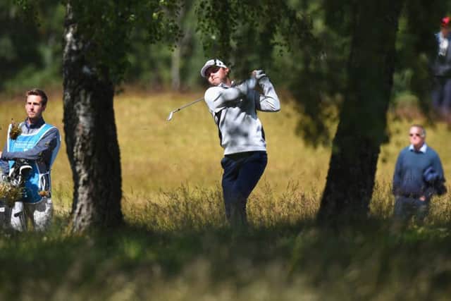 Liam Johnston is well placed after an opening two-under 19 at Macdonald Spey Valley. Picture: Getty Images