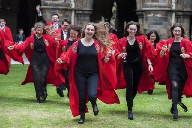 Glasgow University graduates. Picture: submitted