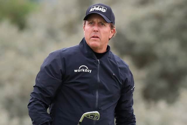 Phil Mickelson is looking forard to being back in East Lothian, where he won The Open at Muirfield in 2013. Picture: PA