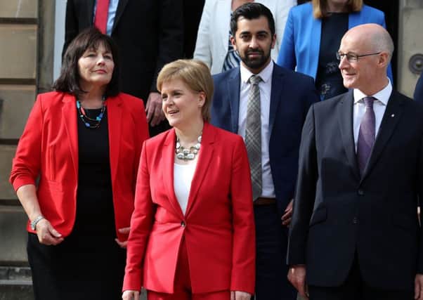 The latest Scottish Social Attitudes Survey data for 2017 shows that 61% trusted the Scottish Government to work in Scotlands best interests. Picture: Andrew Milligan/PA