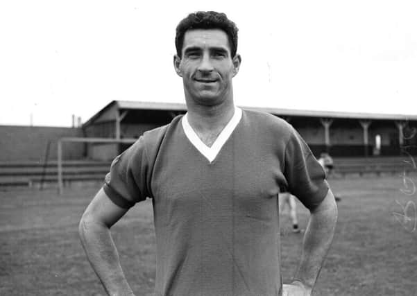 Rangers FC wing-half Harold Davis in 1961