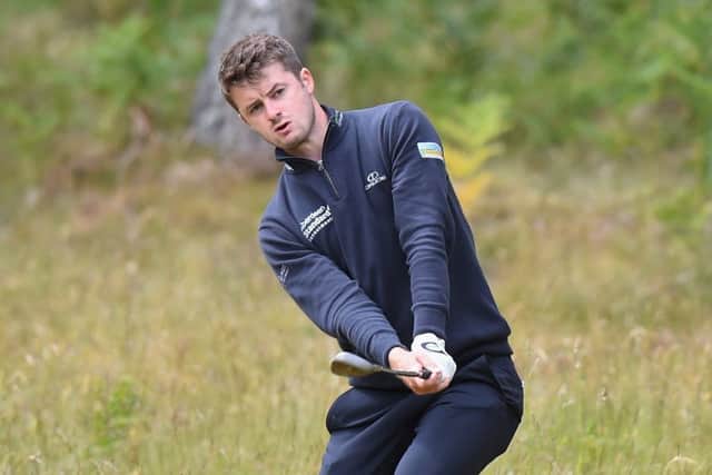 David Law leads the SSE Scottish Hydro Challenge after backing up an opening 66 with a 69 at Macdonald Spey Valley. Picture: Tony Marshall/Getty Images