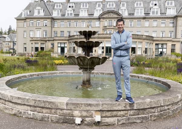 Tim Henman has been at The Gleneagles Hotel competing in the Brodies Invitational on the Champions Tour. Picture: Alan Rennie