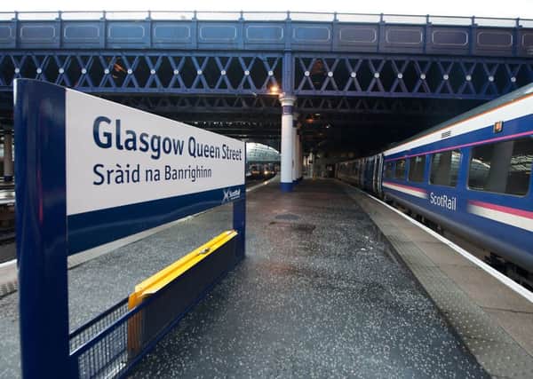 Passengers travelling to and from Queen Street Station have been warned to expect delays. Picture: John Devlin