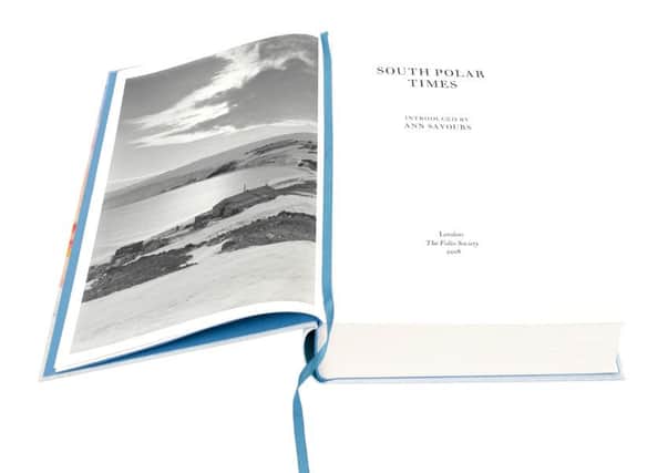 The new Folio Society edition of The South Polar Times