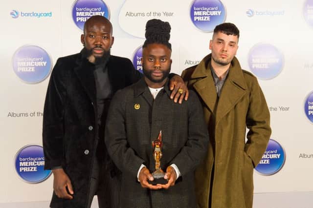 The Leith-based group Young Fathers, who won the 2014 Mercury music prize, have been vocal supporters of Edinburgh's music scene. Picture: PA