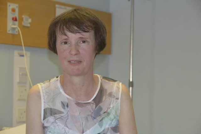 Geraldine MacAulay, from Glasgow, was treated for cancer with the Da Vinci system