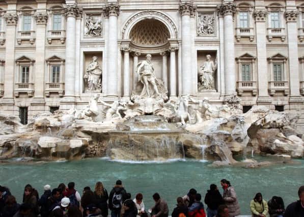 Trevi Fountain in Rome is on many people's bucket lists. Picture: TSPL