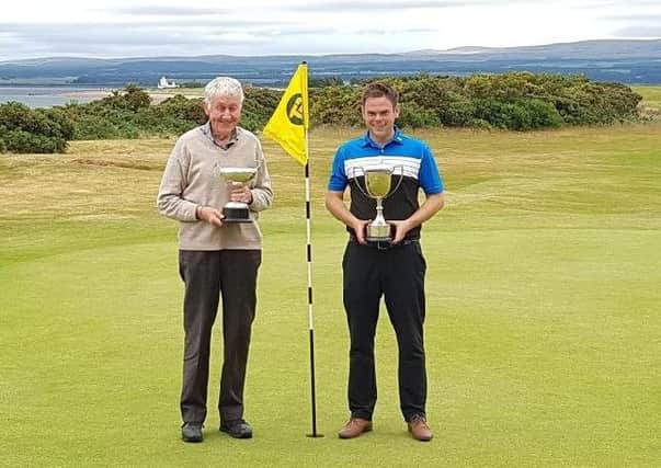Maurice Brown won the Fortrose & Rosemarkie handicap club championship at the age of 83.