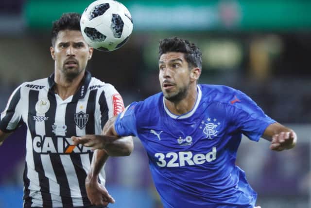 Eduardo Herrera had a disappointing season with Rangers. Picture: AFP/Getty