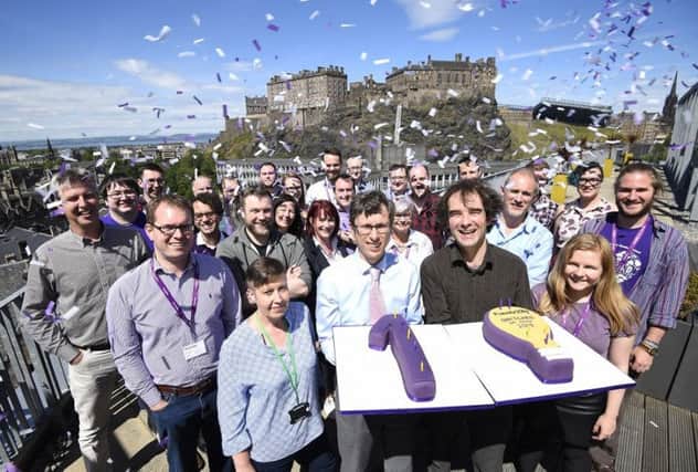 The firm now employs 35 people at its Edinburgh headquarters. Picture: Greg Macvean