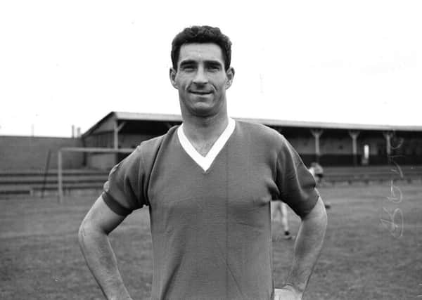 Harold Davis pictured during his time at Rangers, in 1961. Picture: TSPL