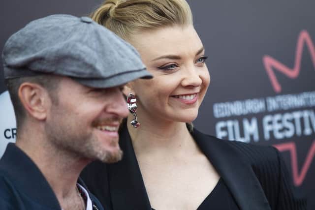 Natalie Dormer and Anthony Byrne attend the European Premier of 'In Darkness' at the Edinburgh International Film Festival.  Picture: SWNS