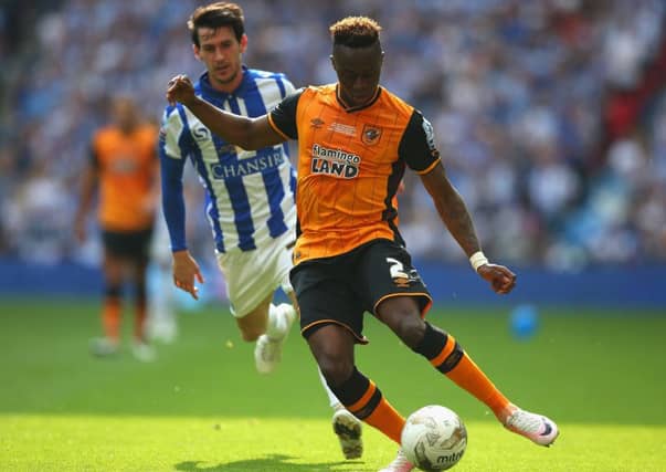 Moses Odubajo last played in the play-off final for Hull City two years ago. Picture: Getty