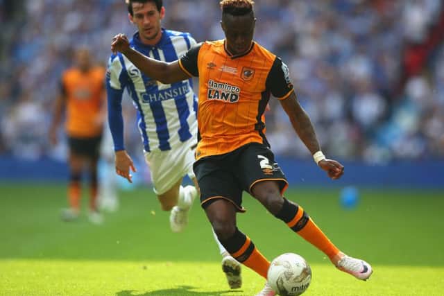 Moses Odubajo last played in the play-off final for Hull City two years ago. Picture: Getty