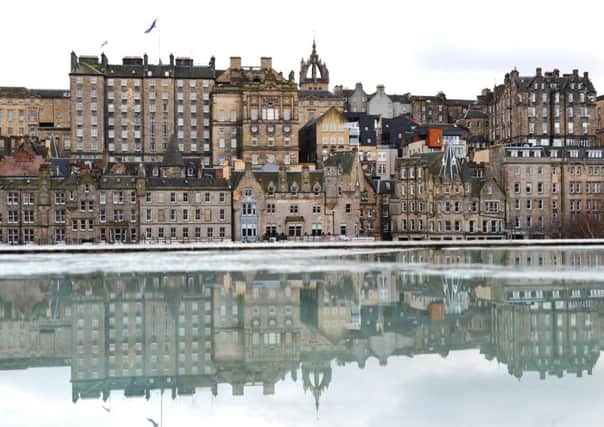Edinburgh Old Town skyline from Princes street. 
Picture Ian Rutherford