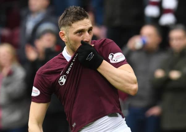 Winger David Milinkovic will not be returning to Hearts. Picture: SNS