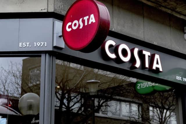 The coffee shop chain is feeling the heat from the high street slowdown. Picture: Michael Gillen