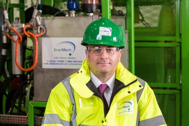 EnerMechs UK director of mechanical handling services, Chris Dixon. Picture: Simon Price