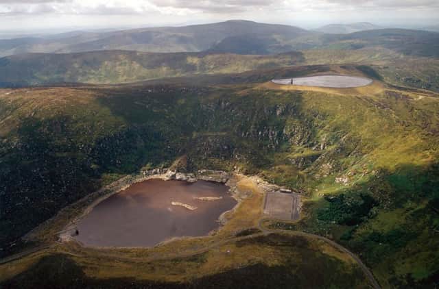 The proposed Red John scheme in Loch Ness would be a pumped-storage hydroelectric system, similar to this example at Turlough Hill in the Republic of Ireland