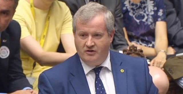 The SNP's Westminster leader Ian Blackford