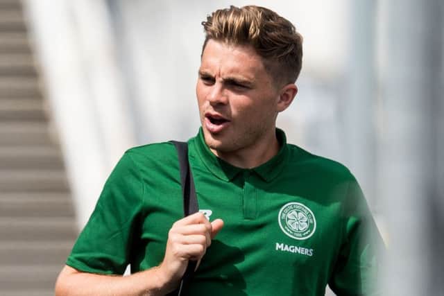 Celtic's James Forrest scored the only goal in the pre-season friendly in Austria. Picture: Ross Parker/SNS