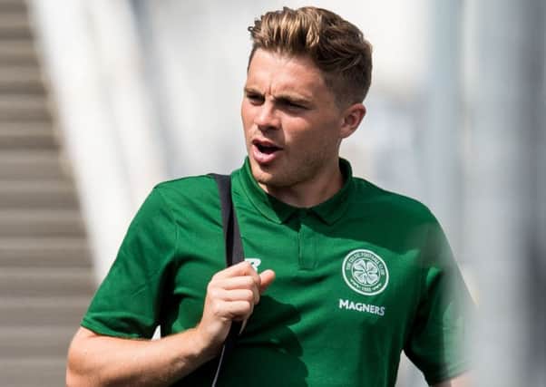 Celtic's James Forrest scored the only goal in the pre-season friendly in Austria. Picture: Ross Parker/SNS