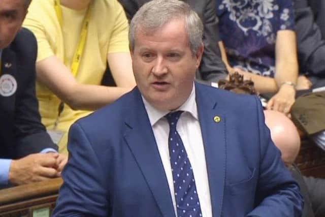 The SNPs Westminster Leader Ian Blackford,